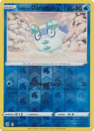 SWSH Fusion Strike 071-264 Galarian Darumaka Reverse