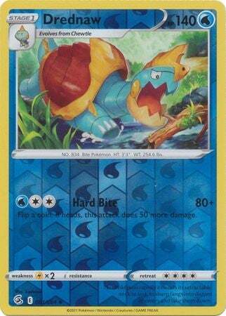 SWSH Fusion Strike 081-264 Drednaw Reverse