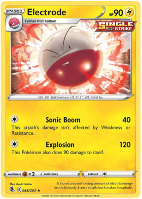 SWSH Fusion Strike 088-264 Electrode