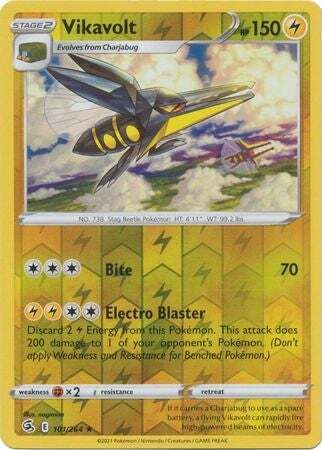 SWSH Fusion Strike 101-264 Vikavolt Reverse