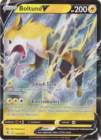 SWSH Fusion Strike 103-264 Boltund V