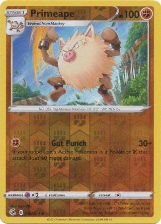 SWSH Fusion Strike 134-264 Primeape Reverse