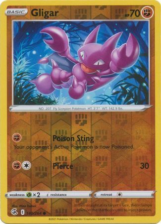 SWSH Fusion Strike 140-264 Gligar Reverse