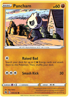 SWSH Fusion Strike 149-264 Pancham
