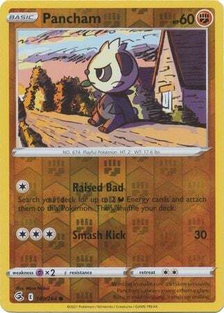 SWSH Fusion Strike 149-264 Pancham Reverse