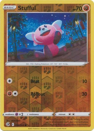 SWSH Fusion Strike 150-264 Stufful Reverse