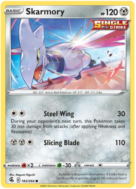 SWSH Fusion Strike 182-264 Skarmory
