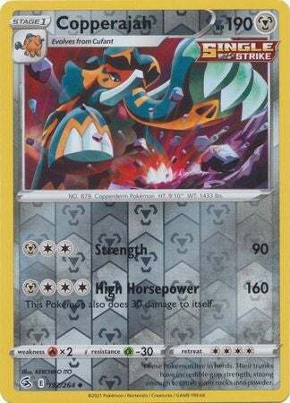 SWSH Fusion Strike 192-264 Copperajah Reverse