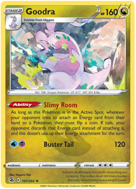 SWSH Fusion Strike 197-264 Goodra
