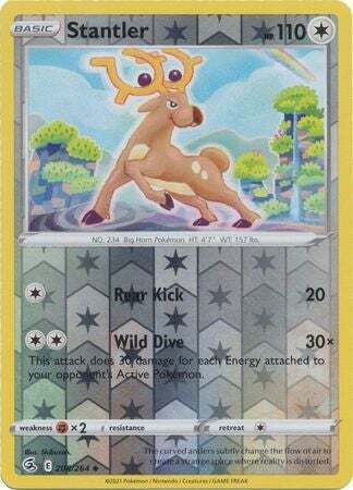 SWSH Fusion Strike 208-264 Stantler Reverse