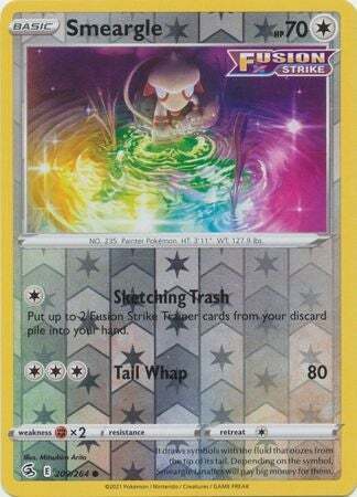 SWSH Fusion Strike 209-264 Smeargle Reverse