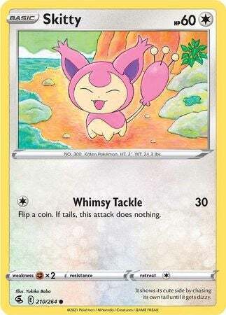 SWSH Fusion Strike 210-264 Skitty