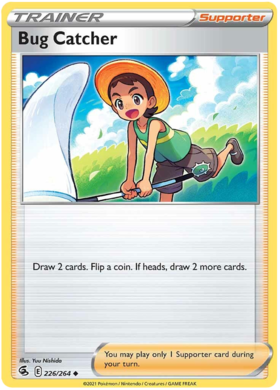 SWSH Fusion Strike 226-264 Bug Catcher