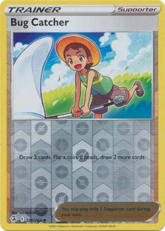 SWSH Fusion Strike 226-264 Bug Catcher Reverse