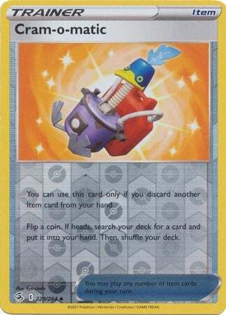 SWSH Fusion Strike 229-264 Cram-o-matic Reverse