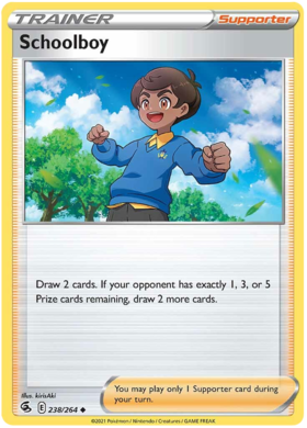 SWSH Fusion Strike 238-264 Schoolboy