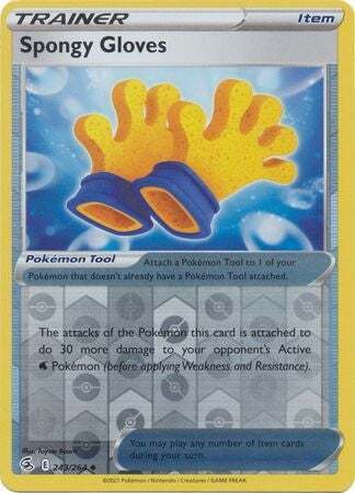 SWSH Fusion Strike 243-264 Spongy Gloves Reverse