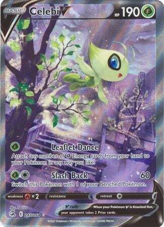 SWSH Fusion Strike 245-264 Celebi V