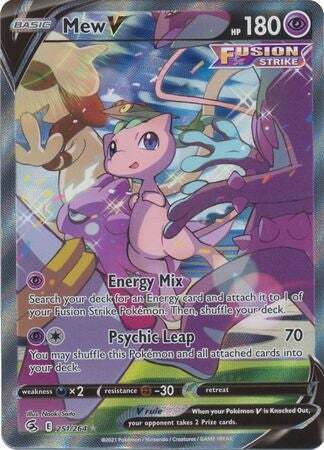 SWSH Fusion Strike 251-264 Mew V