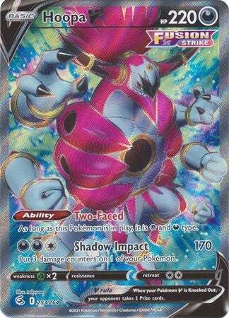 SWSH Fusion Strike 253-264 Hoopa V