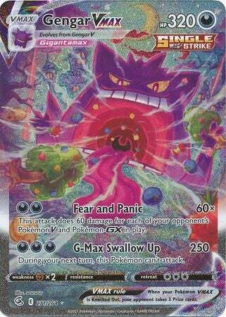 SWSH Fusion Strike 271-264 Gengar VMAX
