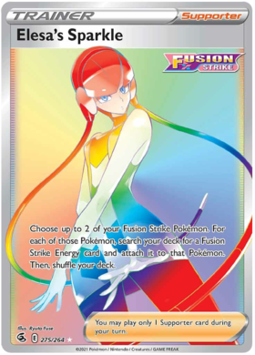 SWSH Fusion Strike 275-264 Elesa's Sparkle