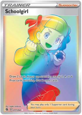 SWSH Fusion Strike 277-264 Schoolgirl