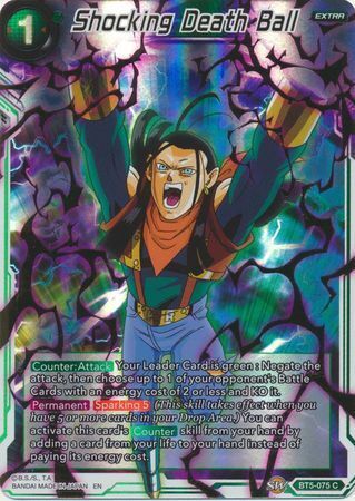 Dragon Ball Super Card Game - Mythic MB-01 BT5-075 Shocking Death Ball [Gold Stamp]