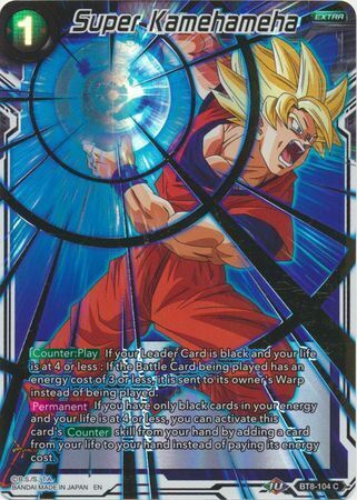 Dragon Ball Super Card Game - Mythic MB-01 BT8-104 Super Kamehameha [Gold Stamp]