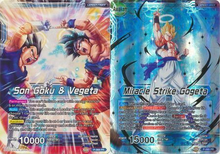 Dragon Ball Super Card Game - Mythic MB-01 P-069 Miracle Strike Gogeta [Gold Stamp]