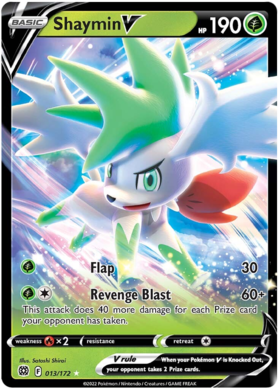 SWSH Brilliant Stars 013-172 Shaymin V
