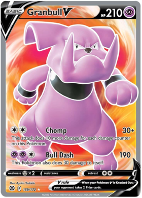 SWSH Brilliant Stars 159-172 Granbull V