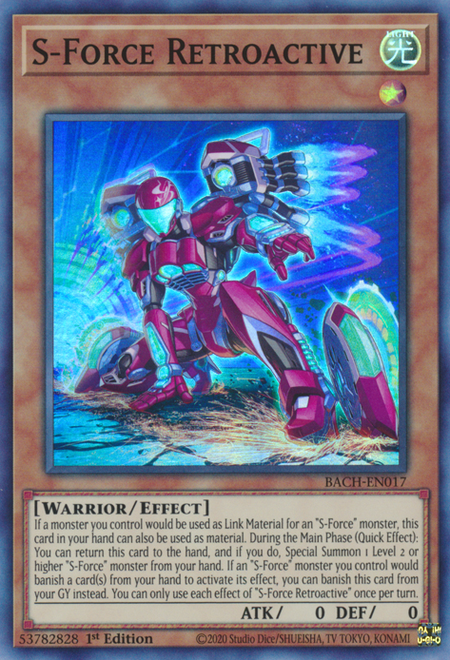 Battle Of Chaos BACH-EN017 S-Force Retroactive