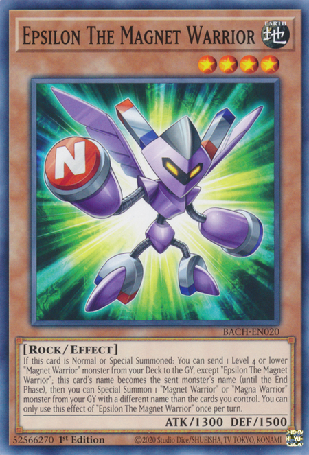 Battle Of Chaos BACH-EN020 Epsilon The Magnet Warrior