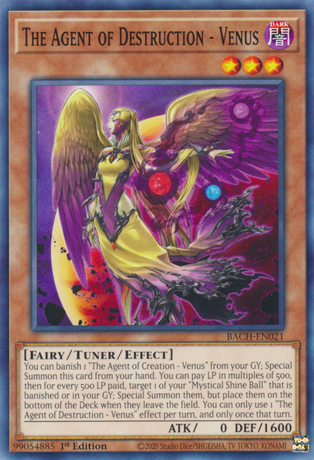 Battle Of Chaos BACH-EN021 The Agent of Destruction - Venus