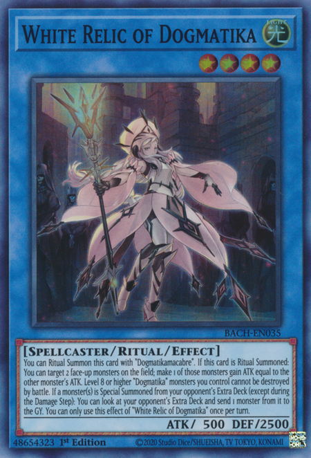 Battle Of Chaos BACH-EN035 White Relic of Dogmatika
