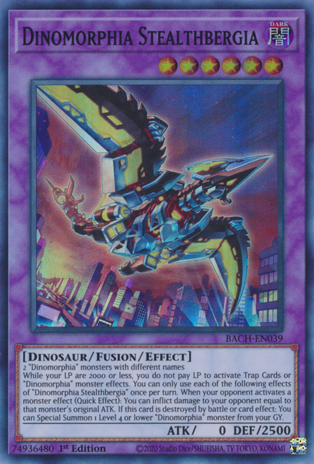 Battle Of Chaos BACH-EN039 Dinomorphia Stealthbergia