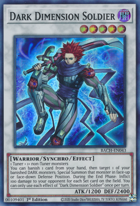 Battle Of Chaos BACH-EN043 Dark Dimension Soldier