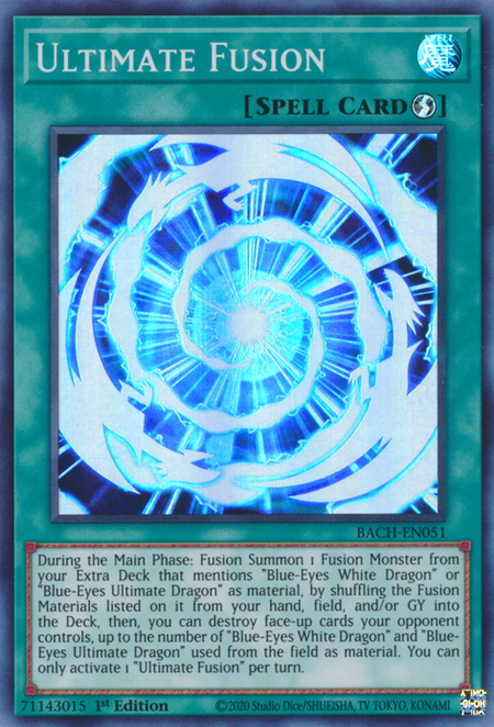 Battle Of Chaos BACH-EN051 Ultimate Fusion