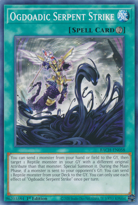 Battle Of Chaos BACH-EN058 Ogdoadic Serpent Strike