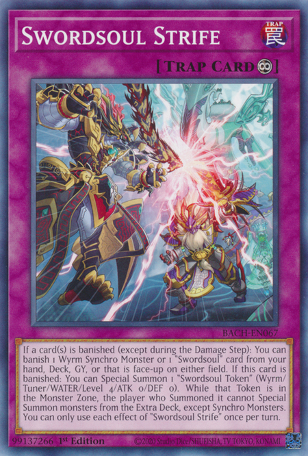 Battle Of Chaos BACH-EN067 Swordsoul Strife