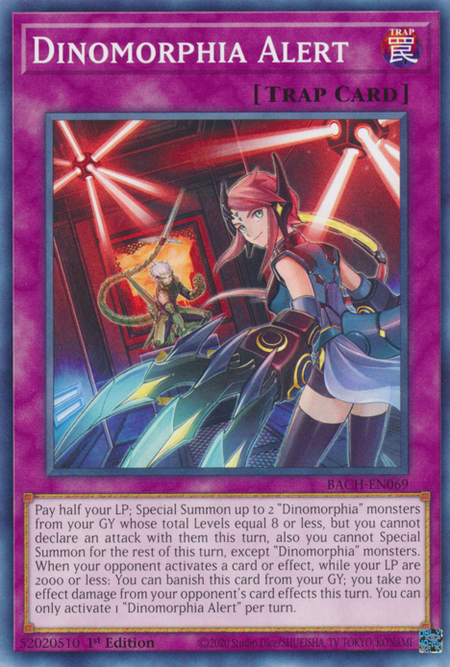 Battle Of Chaos BACH-EN069 Dinomorphia Alert