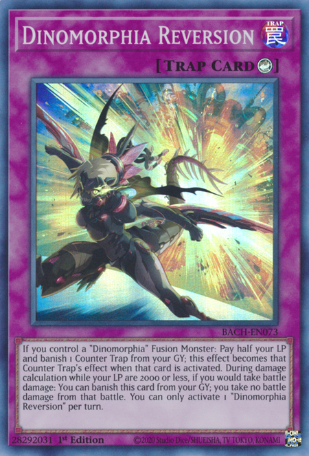Battle Of Chaos BACH-EN073 Dinomorphia Reversion