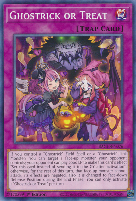Battle Of Chaos BACH-EN076 Ghostrick or Treat