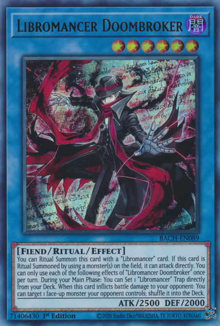 Battle Of Chaos BACH-EN089 Libromancer Doombroker