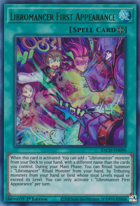 Battle Of Chaos BACH-EN090 Libromancer First Appearance