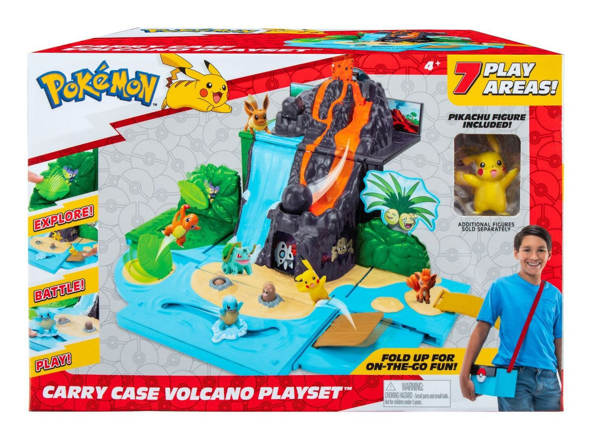 Pokemon Carry Case Volcano Playset