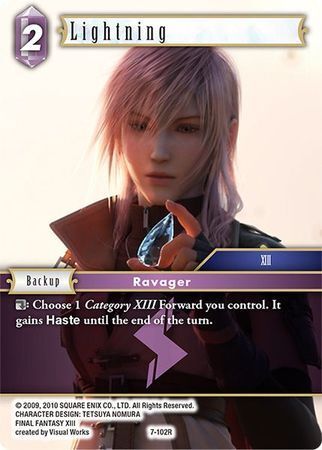 Final Fantasy Opus VII 7-102 Lightning