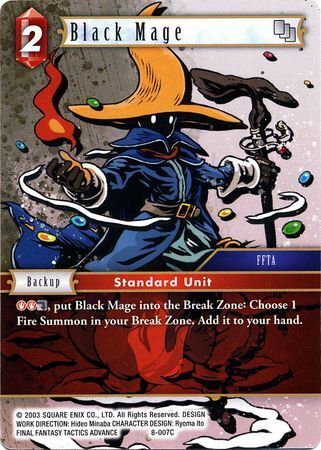 Final Fantasy Opus VIII 8-007 Black Mage