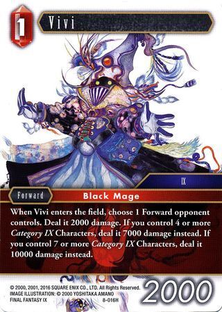 Final Fantasy Opus VIII 8-016 Vivi